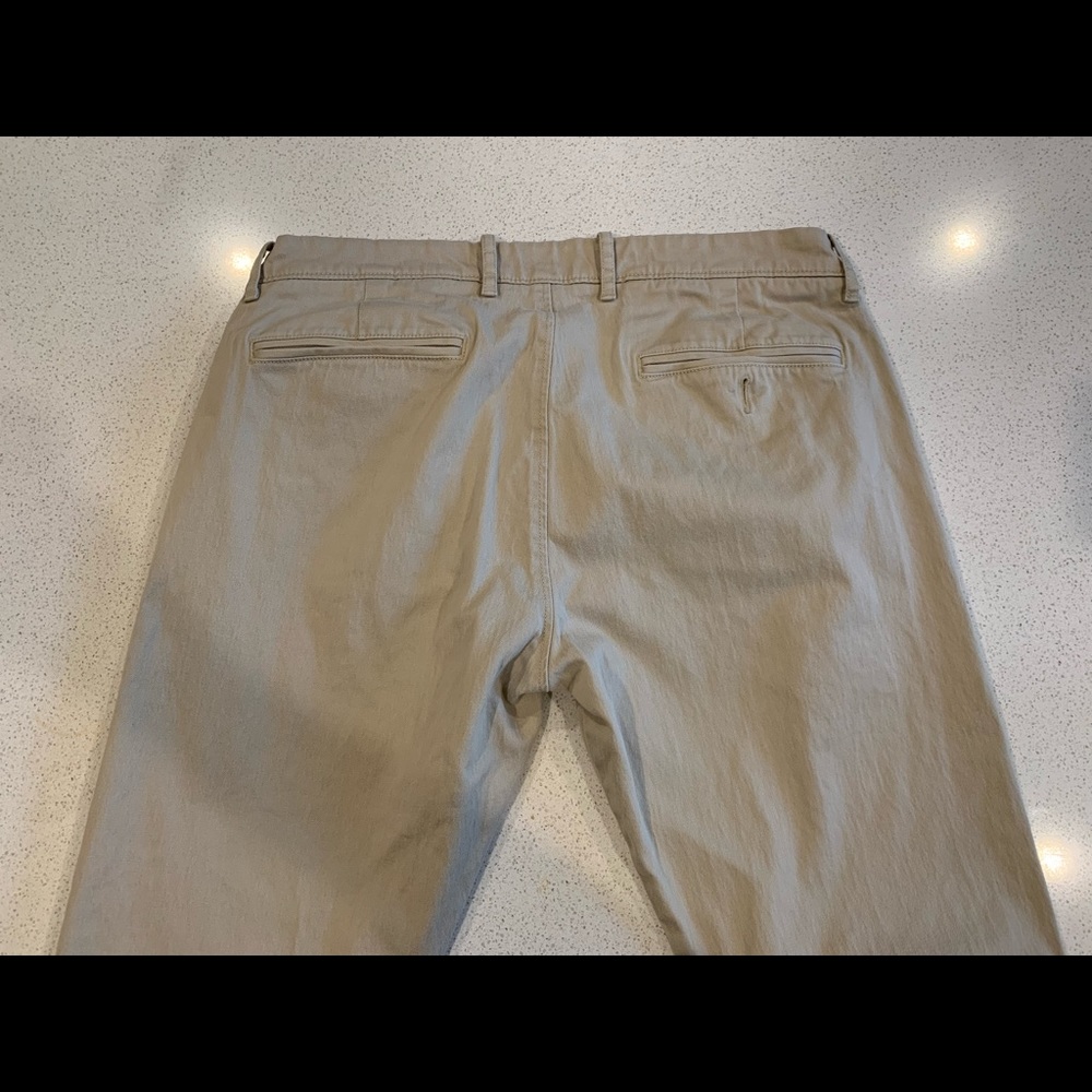 J Crew 484 Slim Fit Stretch Chino - Khaki (32/30) - Picture 2 of 4